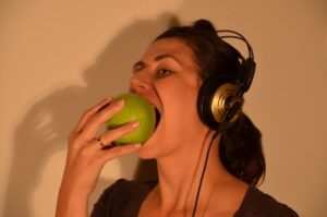 Apple Eating Sonification 